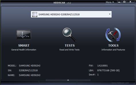 hard drive test pilot دانلود|HDDScan .